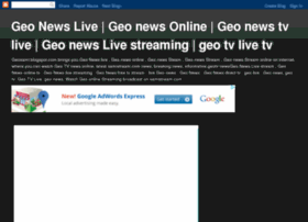 Geo News Live Streaming Online