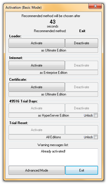 Windows 7 Loader Extreme Edition